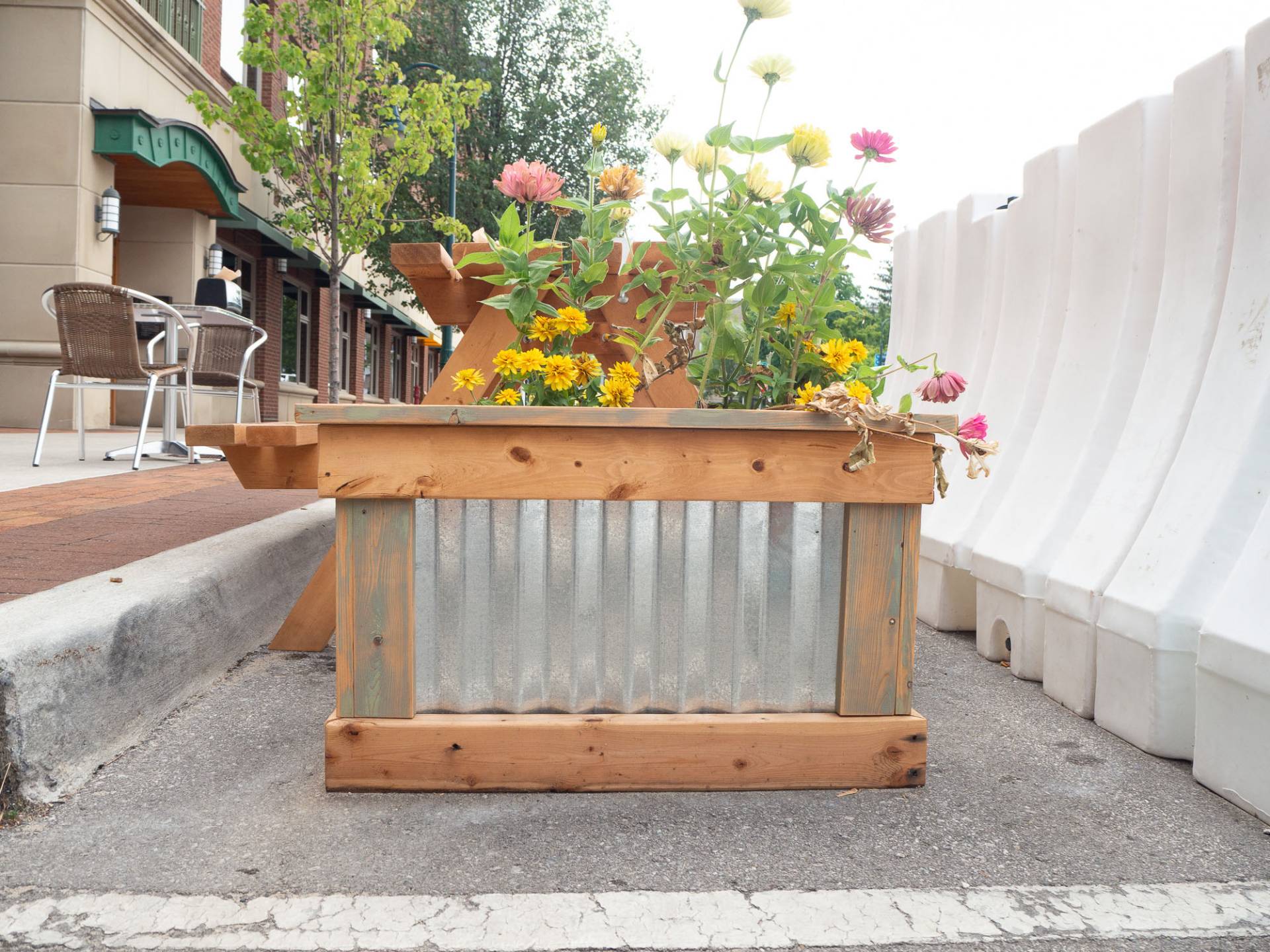 repurposed garden planter